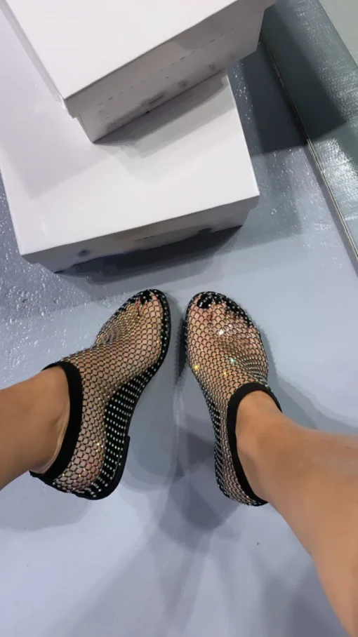 Shiny Stylish Flats - Image 2