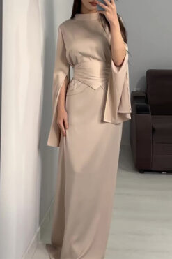 Elegantes Taillenrockkleid